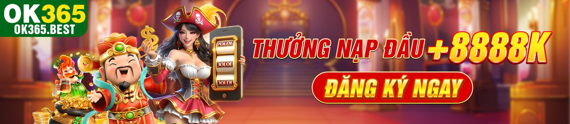 Banner thương hiệu OK365